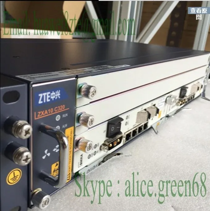 Оригинальный zte OLT C320 с 2 шт. SMXA/1 1 25 г без Pon доска|olt c320|olt zteolt c320 |