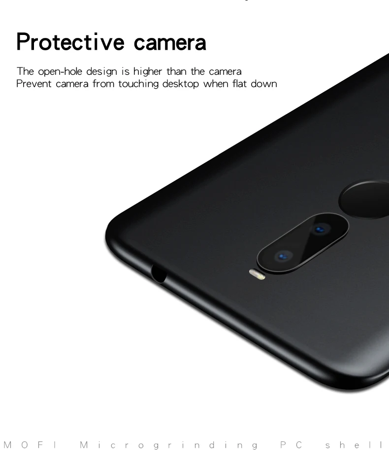 Для Meizu X8 чехол MOFi твердый роскошный защитный чехол для Meizu X8 чехол для телефона чехол