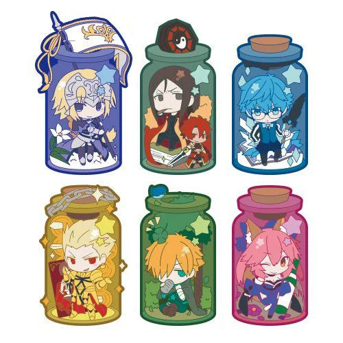 Saber Tosaka Rin аниме Fate Stay Night UBW Zero Type Moon резиновая Смола Kawaii аксессуары для