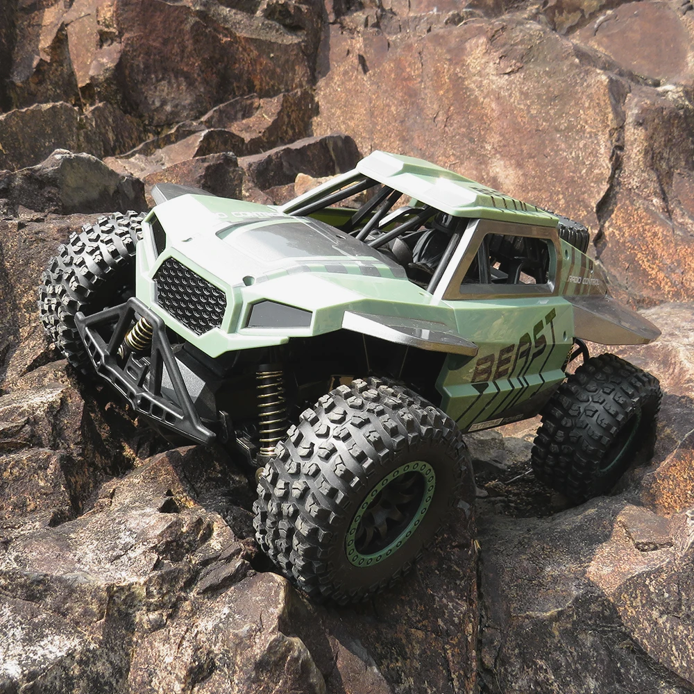 Flytec 146A 1:18 RC автомобили рок Внедорожный гоночный автомобиль гусеничный грузовик 2,4 ГГц 4WD высокоскоростной Радиоуправляемый автомобиль багги