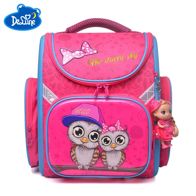 2019 детские школьные сумки для девочек и мальчиков милый водонепроницаемый