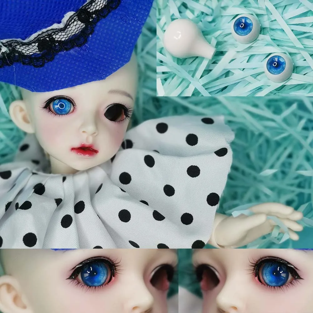 Акриловые Глаза для игрушек 1 пара sd bjd Мультяшные глаза 14 мм 16 18 1/3 1/4 1/6 аксессуары