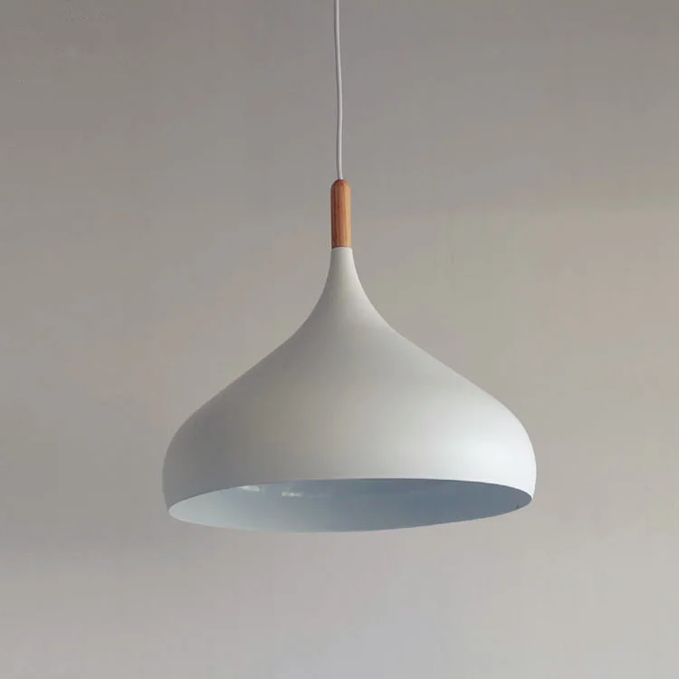 Красивая Белая и черная люстра светильник алюминиевая Подвесная лампа