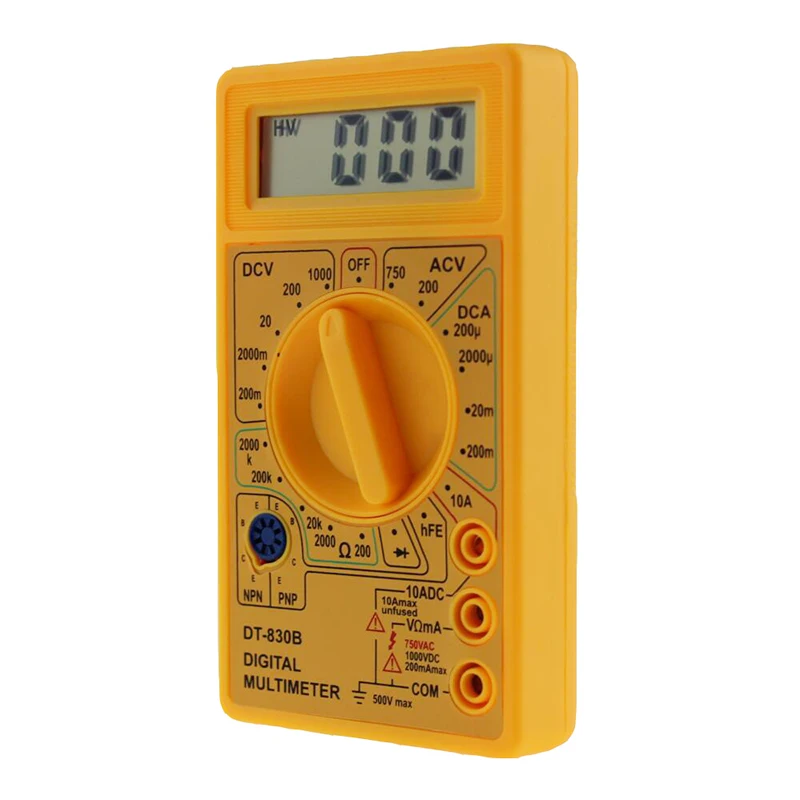 Prostormer Мини Многофункциональный цифровой мультиметр AC/DC Напряжение ЖК DC AC диодный