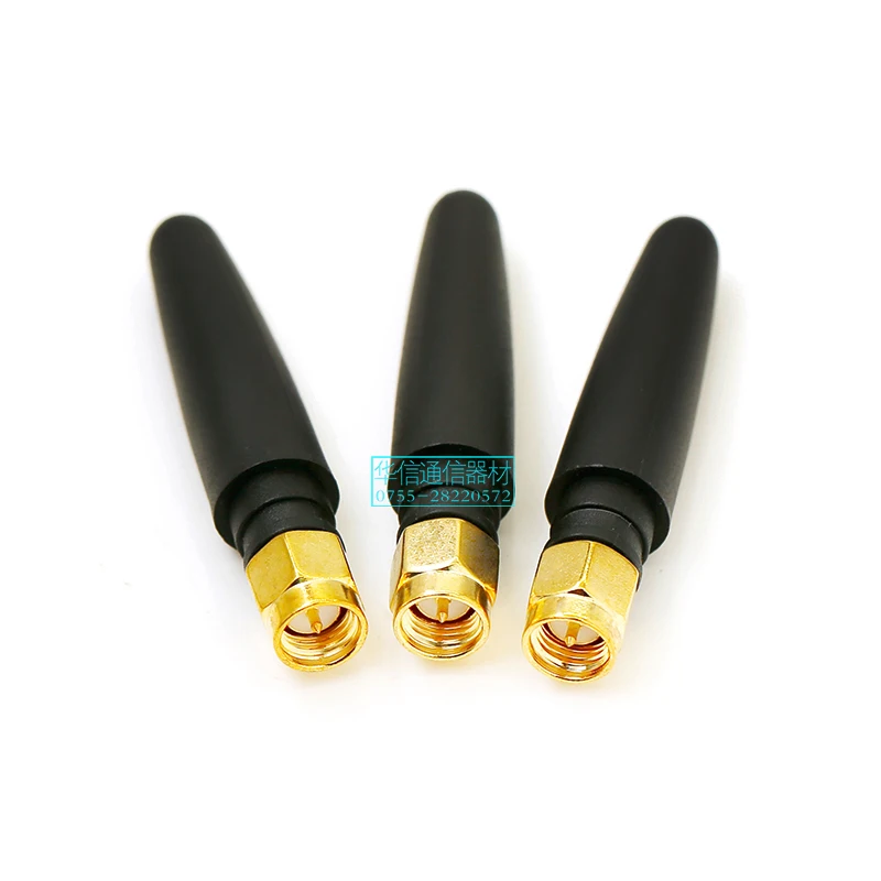 433MHZ Antenna 3.5dBi With Sma Male Pin Plug 5cm straight Aerial