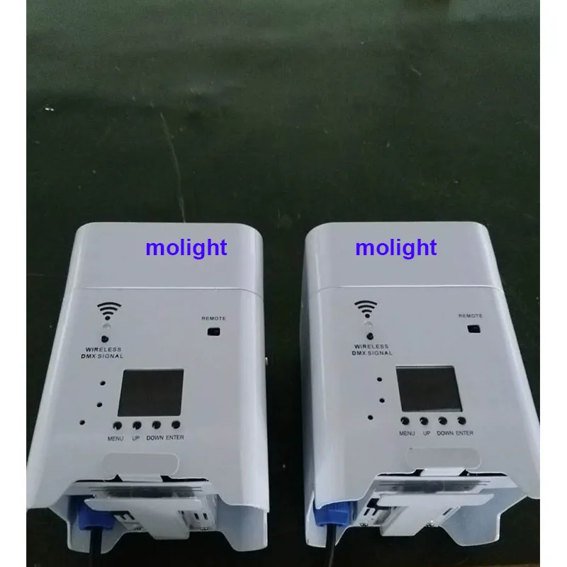 Беспроводной DMX DJ Uplights RGBWA Ультрафиолетовый аккумулятор работает 6*18 Вт Par огни Свадебная подсветка Freedom DJ подсветка