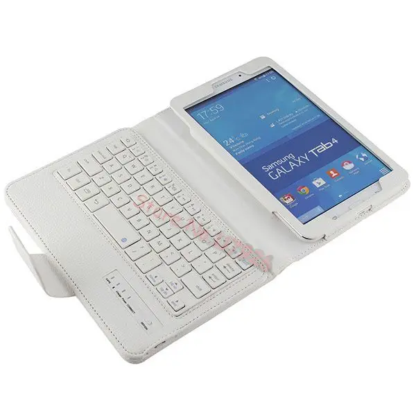 Новое поступление Съемный чехол подставка для клавиатуры Bluetooth samsung galaxy tab 4 tab4 8 0