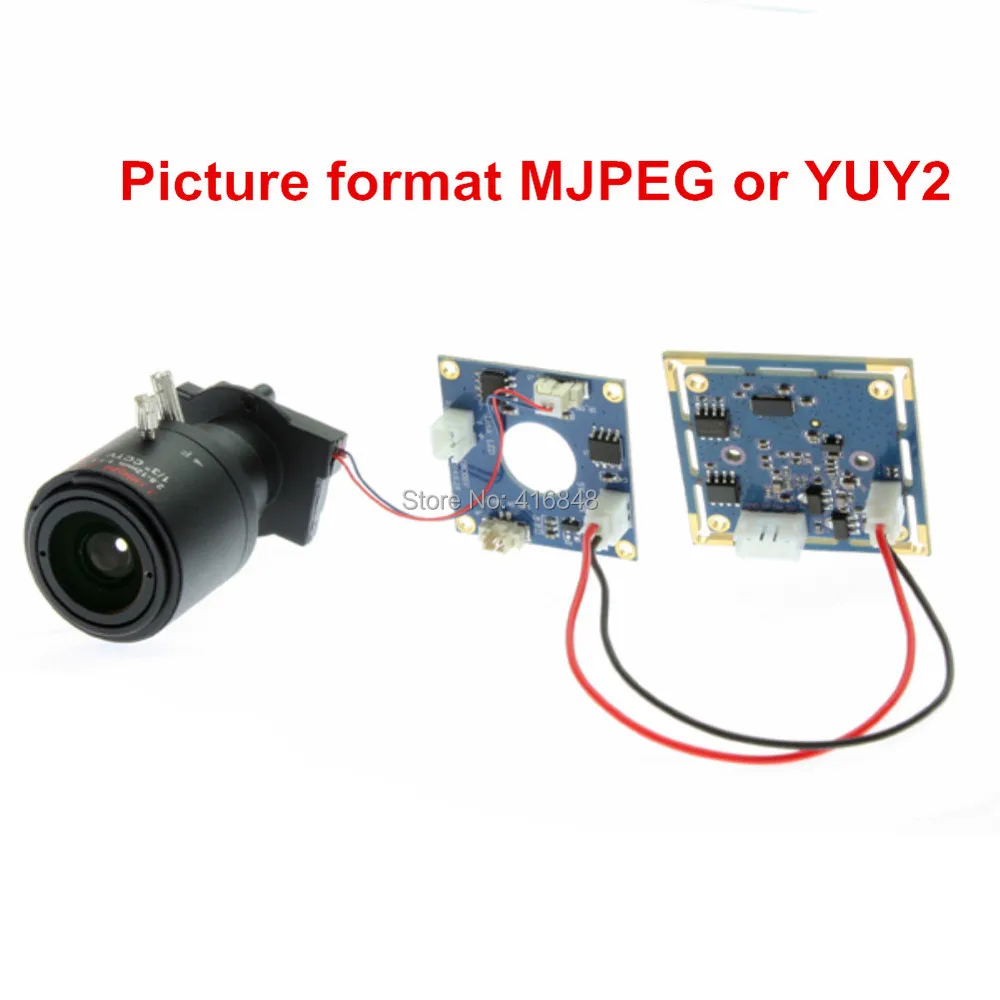 Фото Модуль камеры видеонаблюдения OV2710 mjpeg 2 Мп 1920X1080 USB 30 кадров в секунду/60 секунду/2 8-12