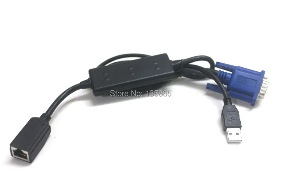 0UF366 USB интерфейс сервера KVM коммутатор SIP для модуля DEL 520 294 503 504|Компьютерные