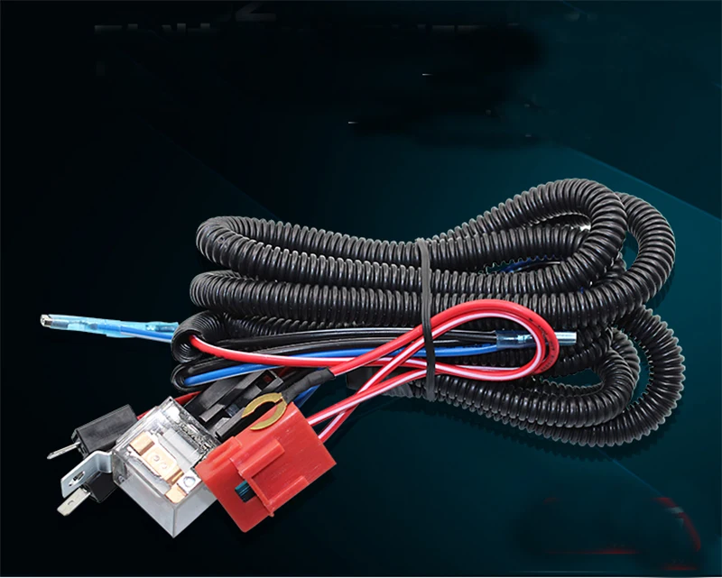 12V автомобильное реле звукового сигнала комплект жгутов проводов для крепления