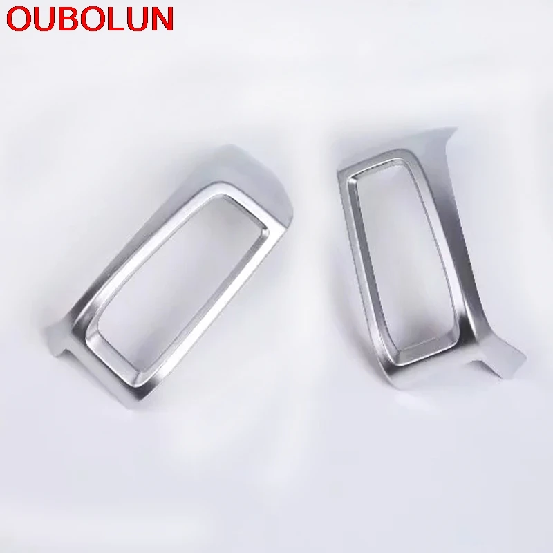 OUBOLUN для Hyundai ix35 2018 ABS краска из хромированного углеродного волокна средняя