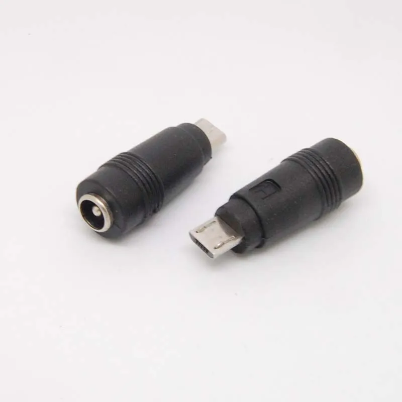 10 шт. DC 5.2.1мм женский преобразователь в разъем адаптера Micro USB|Кабели для