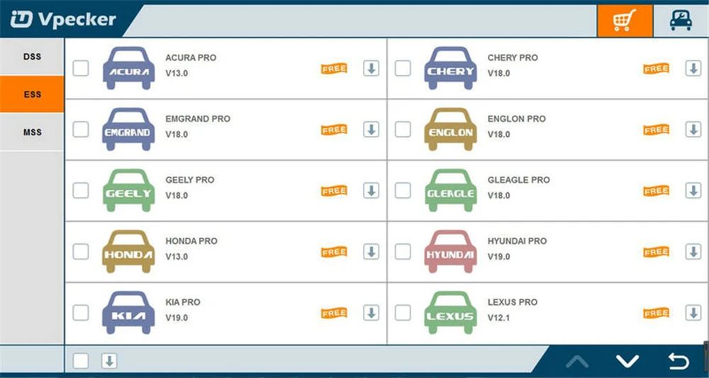 VPECKER Wi-Fi OBD2 сканер V11.2 полная система автомобильный диагностический сканер для мультибрендовых автомобилей Автосканер инструмент такой же как Easydiag