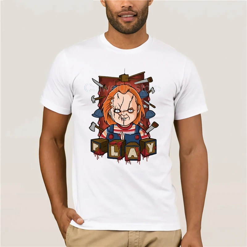 

tshirt men lets-play Fashion Printed men's fashion summer T-Shirt Short Sleeve