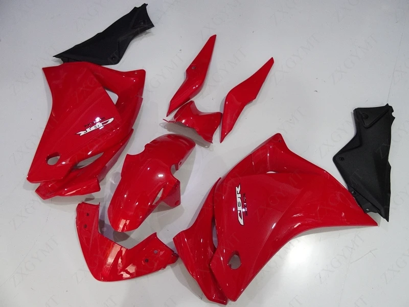 Пластиковые обтекатели CBR250 RR 2011 - 2014 Красный обтекатель для мотоцикла 11 12