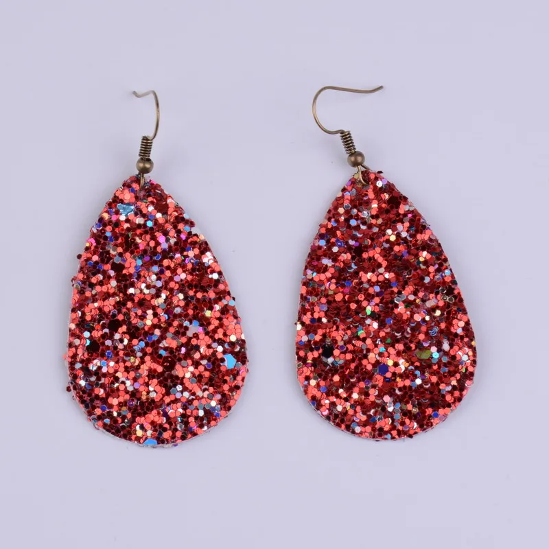 Серьги подвески в форме капли блестки различные цвета|dangle drop earings|dangle earringsdrop dangle