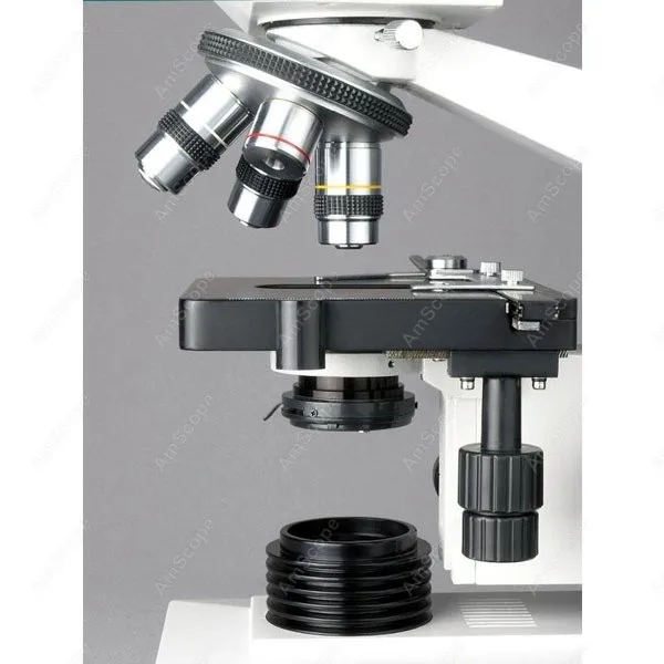 30 Вт галогенный Микроскоп AmScope принадлежности 40x 1600x Тринокулярный
