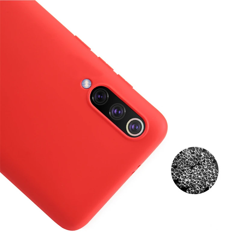 Роскошный жидкий Силиконовый противоударный чехол для телефона XIAOMI Mi9 Mi8SE MIX3 Mi6