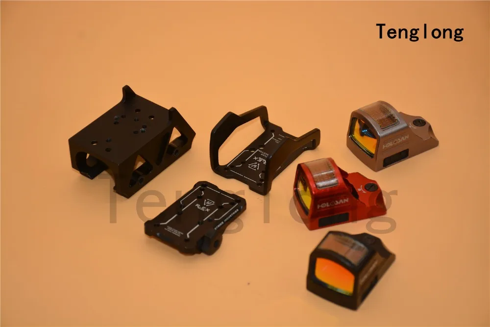 Солнечный Красный точечный прицел Trijicon RMR Docter голографический прицел с креплениями для 20 мм рельсы для страйкбола Toygun