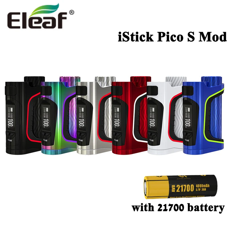 Оригинальные электронные сигареты iStick Pico S 100 Вт боксмод электронная сигарета
