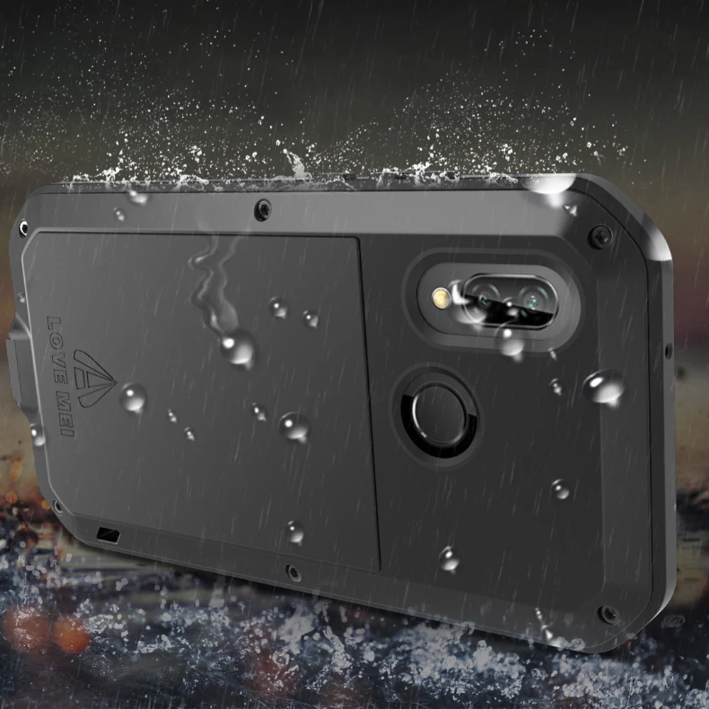 Мощные Чехлы LOVE MEI для телефонов Huawei P20 Lite чехол Nova 3e сверхпрочный ударопрочный из