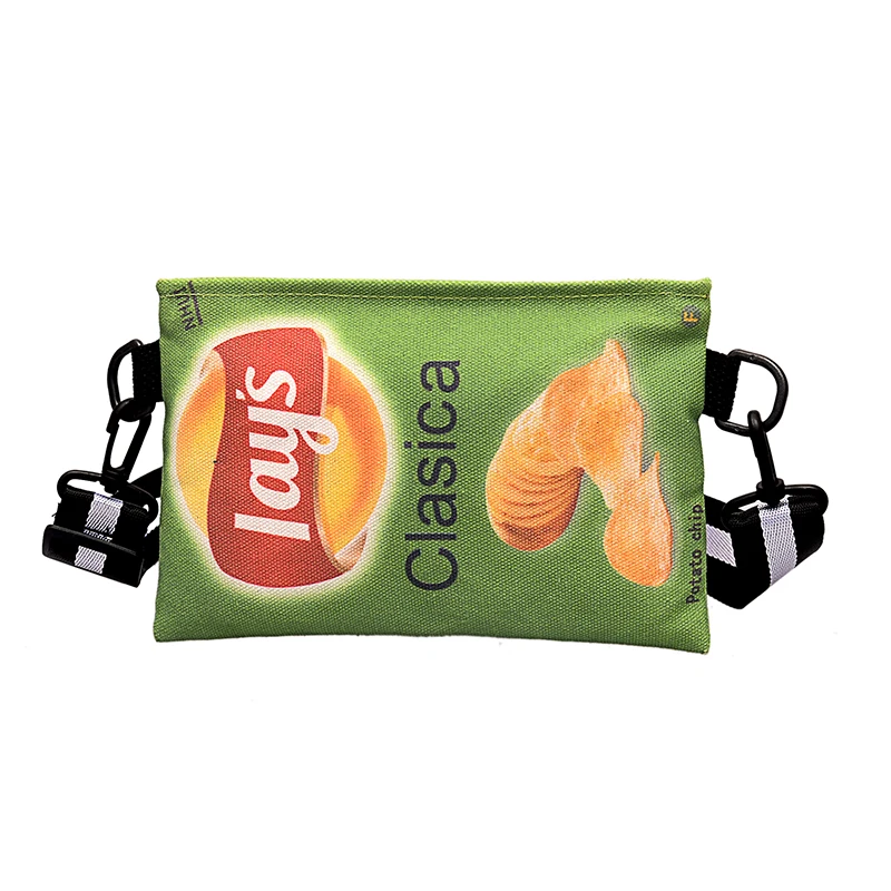 Забавная маленькая сумка 2019 новая забавная Картофельная чипа индивидуальность