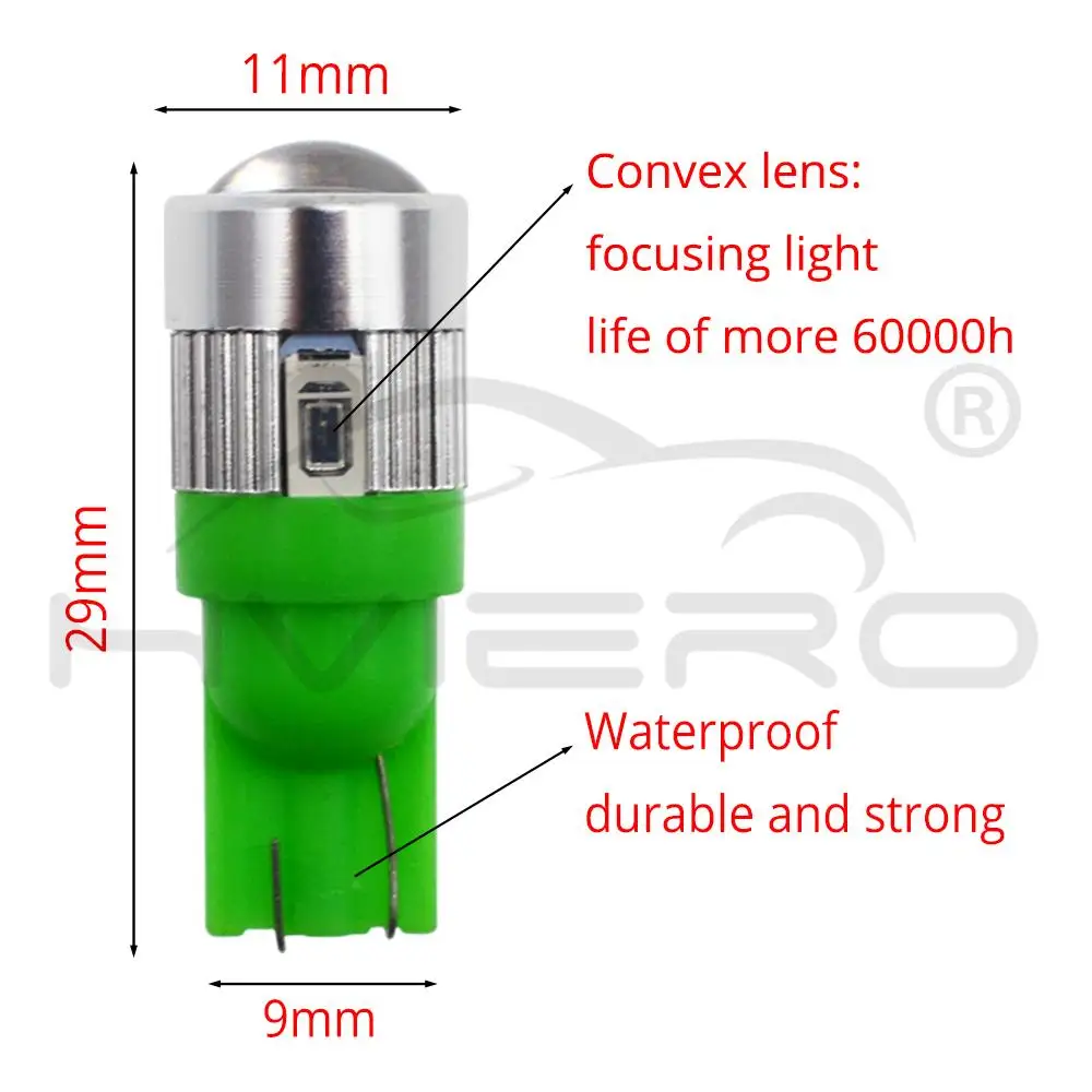 2 шт. Автомобильные светодиодные Ксеноновые лампы T10 W5W 6SMD 5630|interior light|t10 interiorw5w 2pcs |