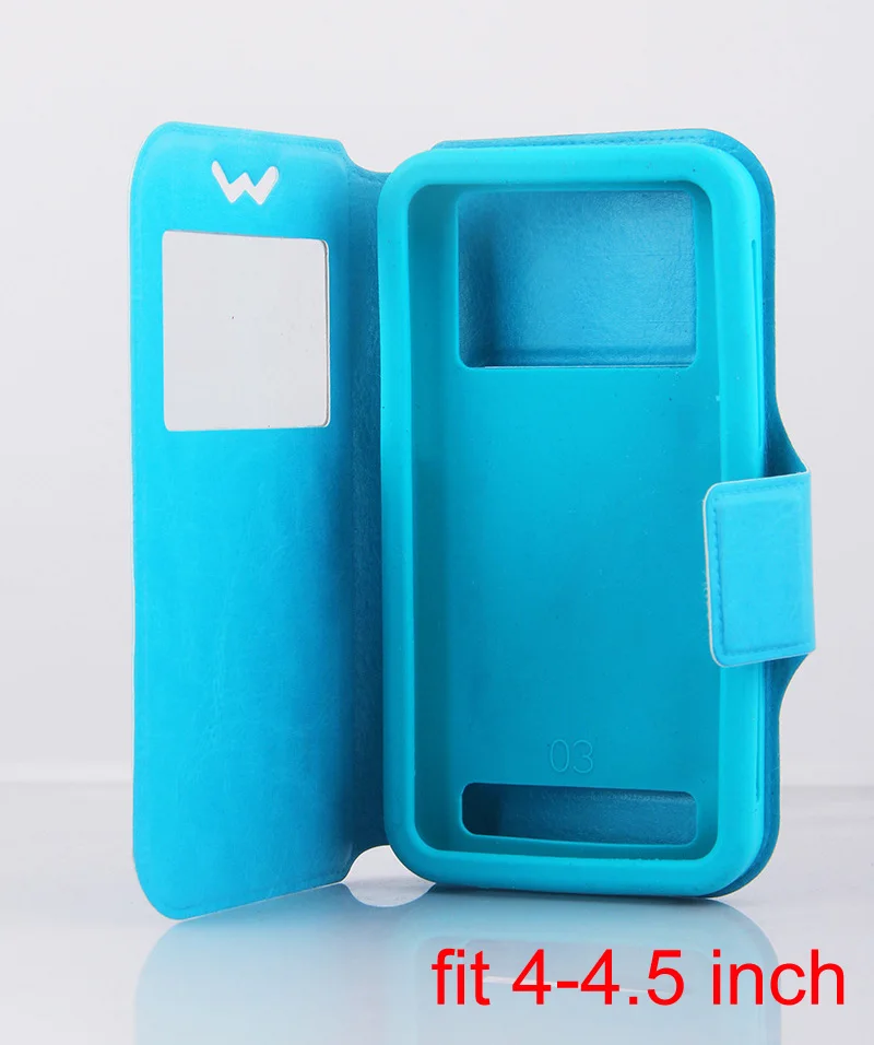 blue A4 ТПУ pu кожаный чехол Универсальный силиконовый чехол для телефона для Elephone P6000 модный флип 4 до 5,8 дюймов мобильный чехол для телефона - Цвет: blue A4