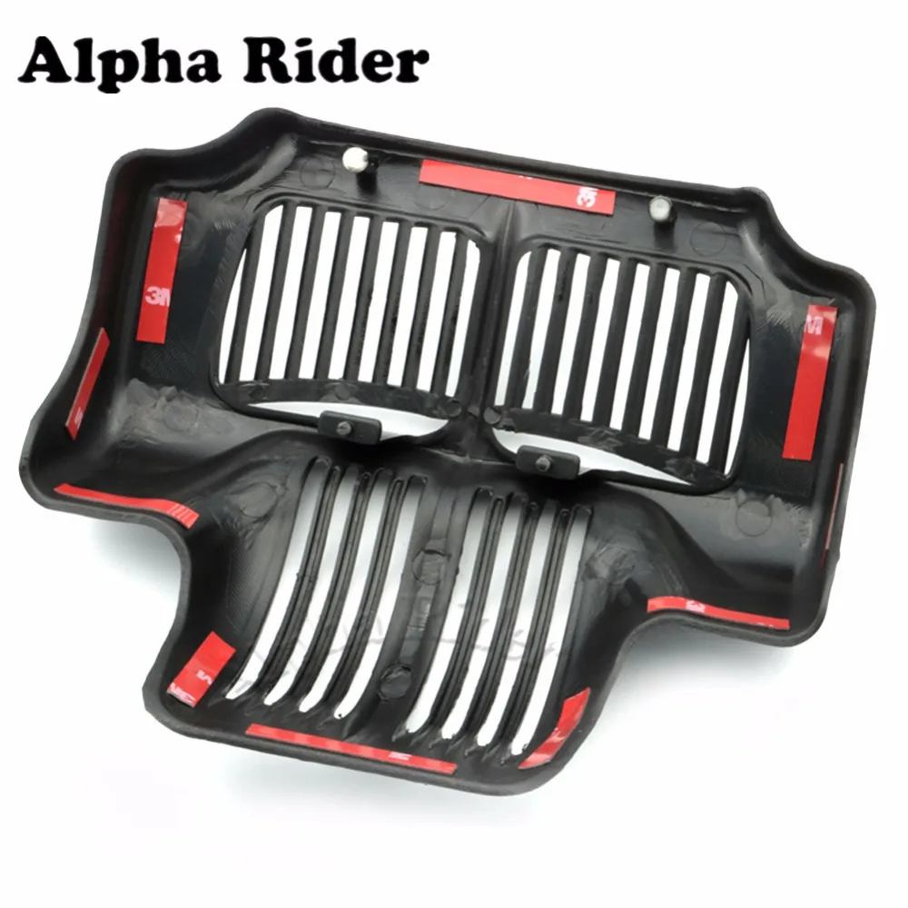 Хром/черный Запас масляный радиатор крышка подходит для Harley Touring Road Street Glides 2011 2012
