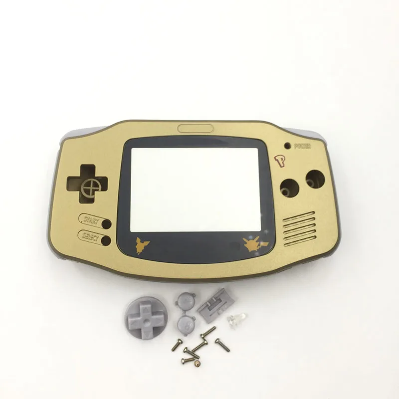 Чехол для Nintendo Gameboy Advance GBA с золотым пластиковым корпусом|Чехлы| |