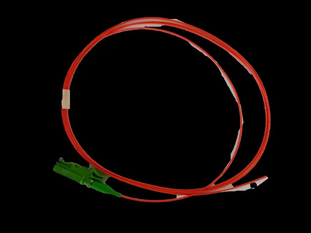 JYTTEK  E2000/APC FiberOpticPatchCable(pigtail), OM1(62.5 um), 0.9mm dia, 1.5 Meter