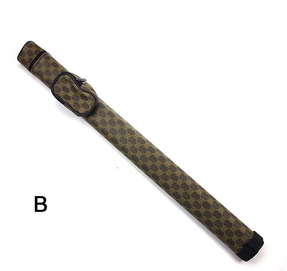 Новинка, 2 отверстия, чехол Cuppa Pool Cue Длина 81 см, разноцветные аксессуары для бильярда, Китай - Цвет: B