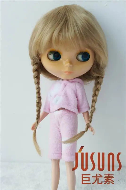 Парик JD018 из мохера диаметром 10-11 дюймов красивая кукла Ana с двумя косами модные