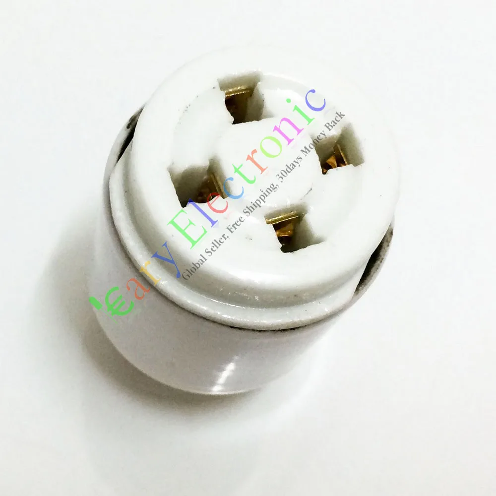 Опт и розница 4 шт 4pin золото керамические вакуумные трубки адаптер Розетка аудио