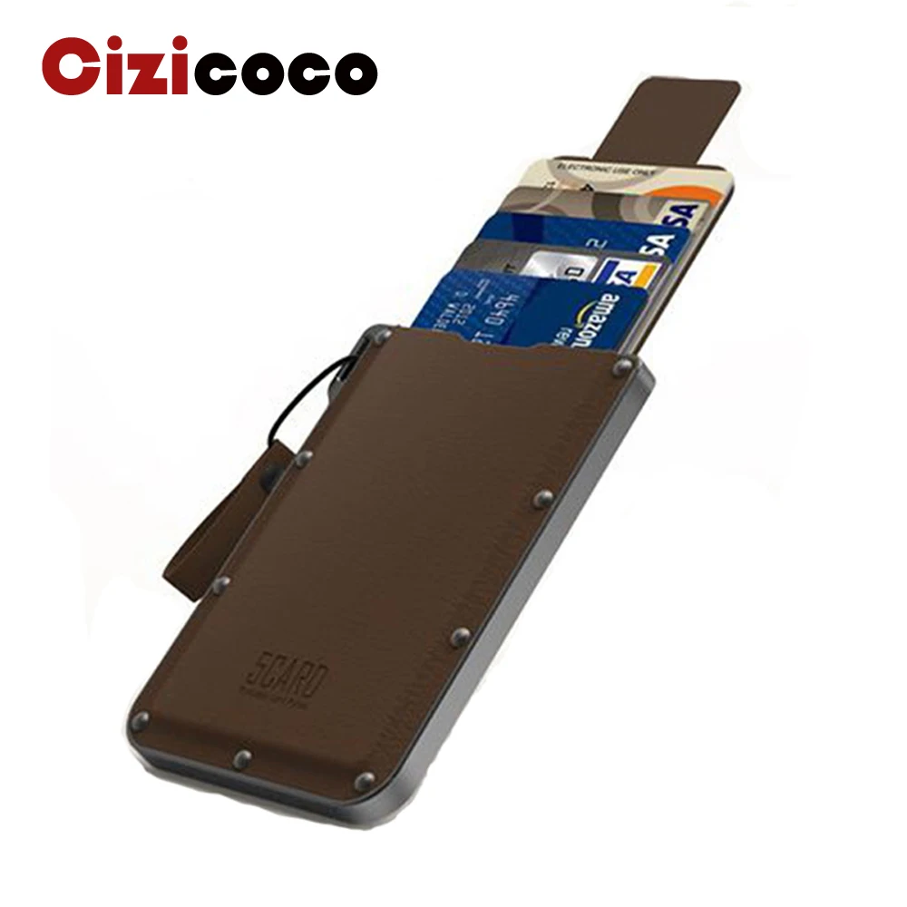 Новинка 2019 держатель для кредитных карт из натуральной кожи мужчин и женщин