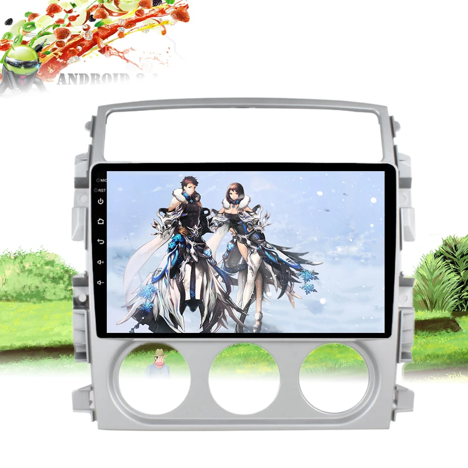 9 &quot2.5D IPS Android 10 0 автомобильный DVD мультимедийный плеер GPS для Suzuki Liana 2007 2008 2009-10-2013