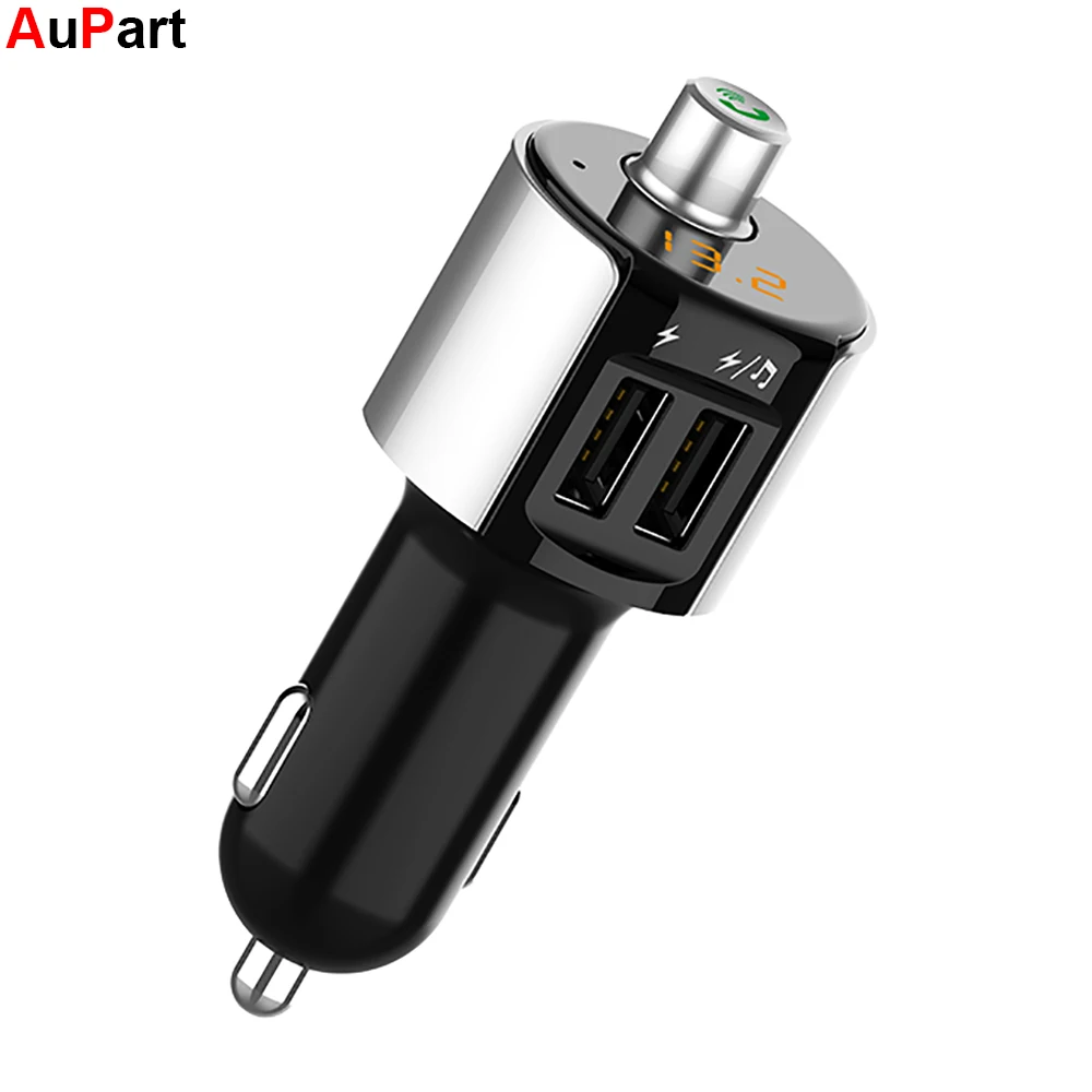 Fm передатчик Bluetooth автомобильный двойной USB 3.4A трансмиссор Handsfree модулятор Transmetteur