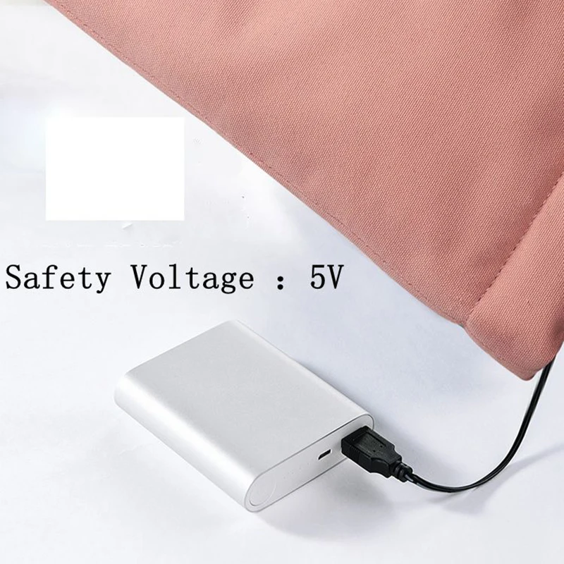 Куртка с подогревом от USB мужская и женская зимняя теплая куртка