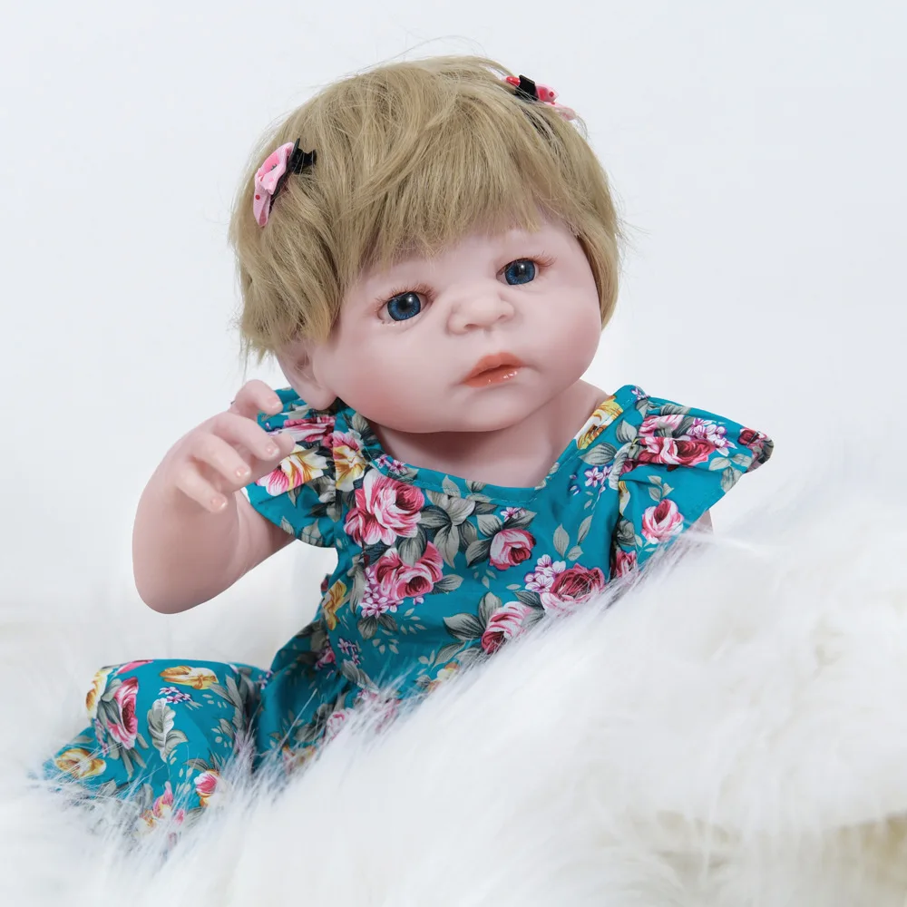 55 см Силиконовая Кукла Reborn мягкие виниловые игрушки большие куклы живой
