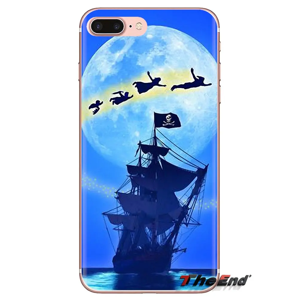 Take me to neverland Peter Pan For iPod Touch Apple iPhone 4 4S 5 5S SE 5C 6 6S 7 8 X XR XS Plus MAX Transparent TPU Cases Cover |
