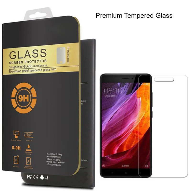 Взрывозащищенная защитная пленка для Redmi Note 4 4x закаленное стекло премиум класса