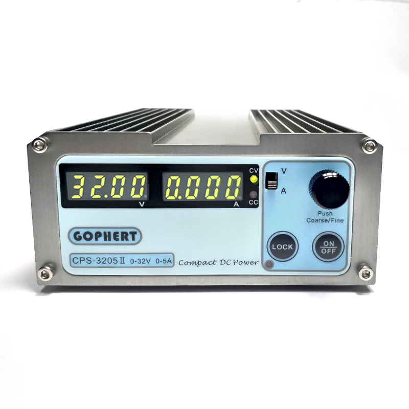 3205II DC Питание Мини цифровой источники питания постоянного тока Регулируемый 32V 5A