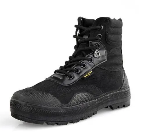 2015 Cool New Men's Canvas 100% Rubber Sole Military Tactical Shoes Combat Boots | Обувь