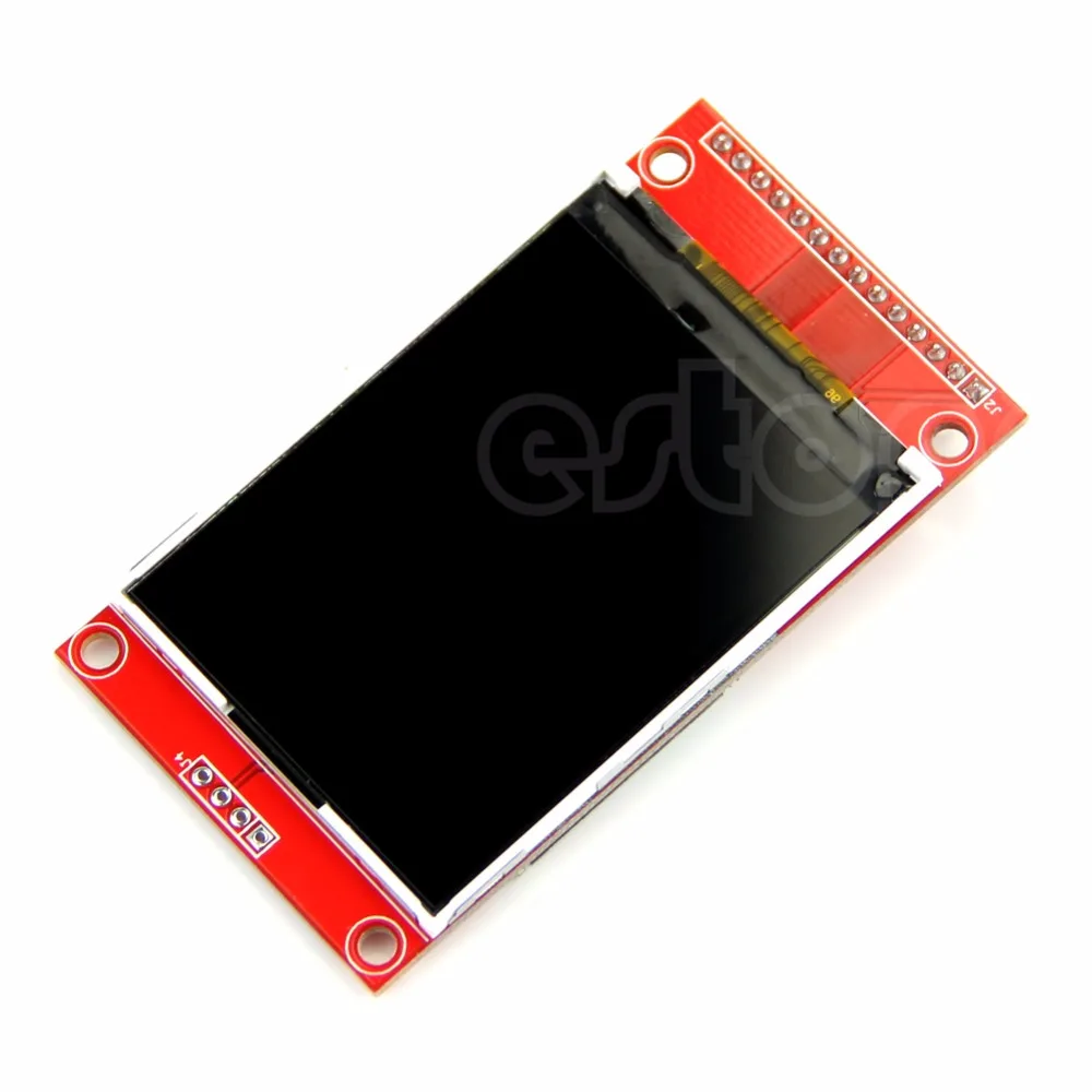 

TFT 2.4" 240x320 ILI9341 3.3V/5VSPI LCD Serial Port Module+PBC Adapter Micro SD