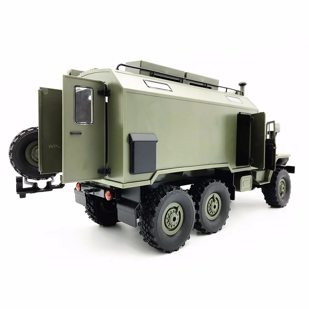 WPL RC грузовик B36 Урал 1/16 2,4G 6WD Военный Грузовик Рок Гусеничный пульт дистанционного управления автомобиль Хобби игрушки для мальчика carro eletrico
