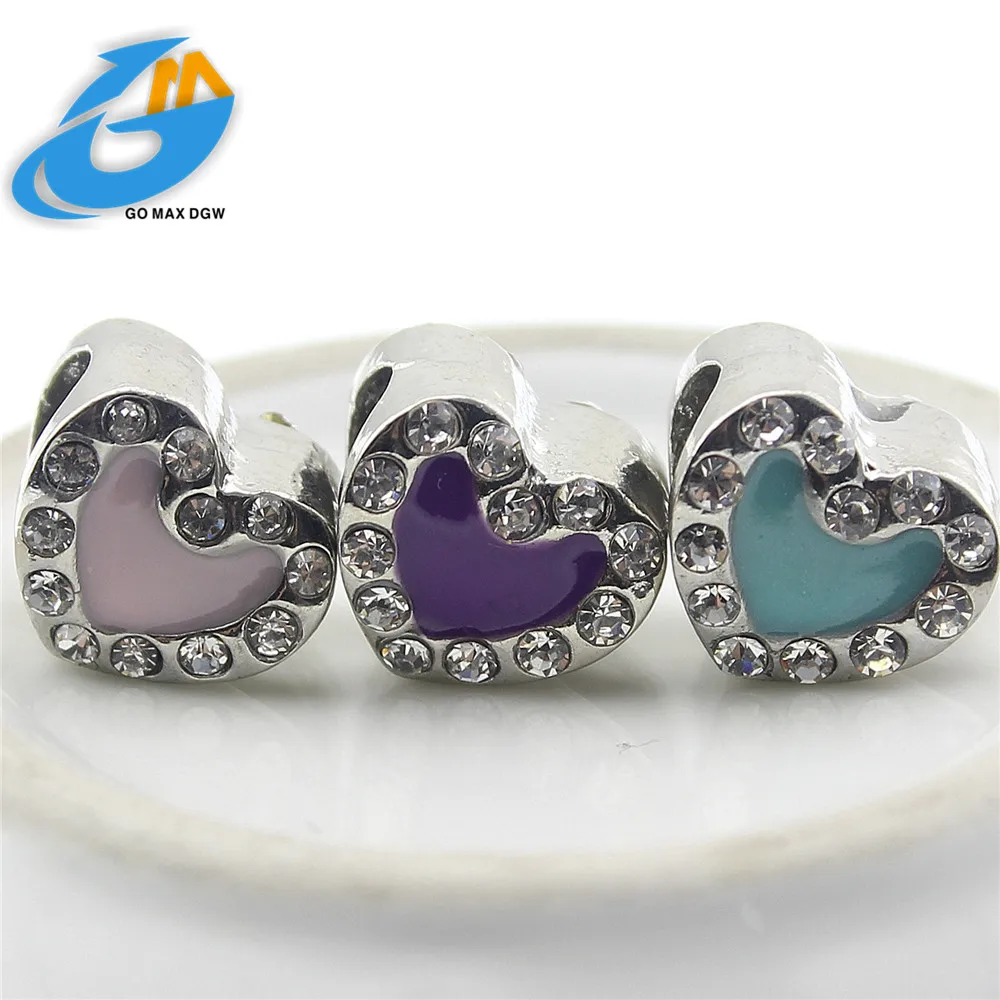 6 цветов милые розовые бусы подходят для оригинального браслета ожерелье с