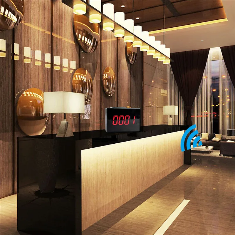 Беспроводная система вызова DAYTECH пейджер для ресторана кнопка зуммер гость 1