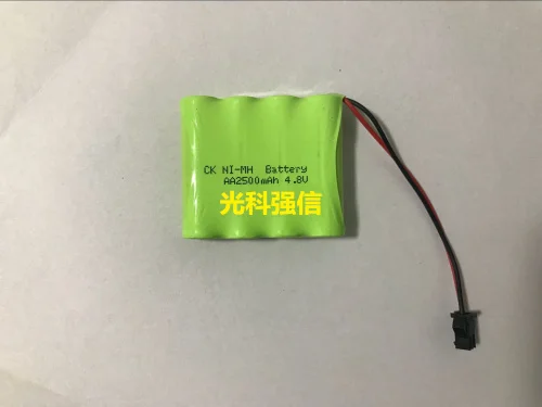 Новые Аутентичные 4 8 V AA 2500MAh никель водородный аккумулятор Ni-MH печатная плата