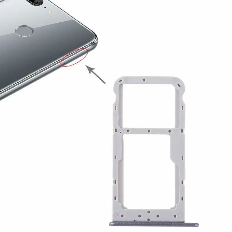 Для huawei honor 9 lite держатель для SIM карты слот лотка ремонтные детали синий белый