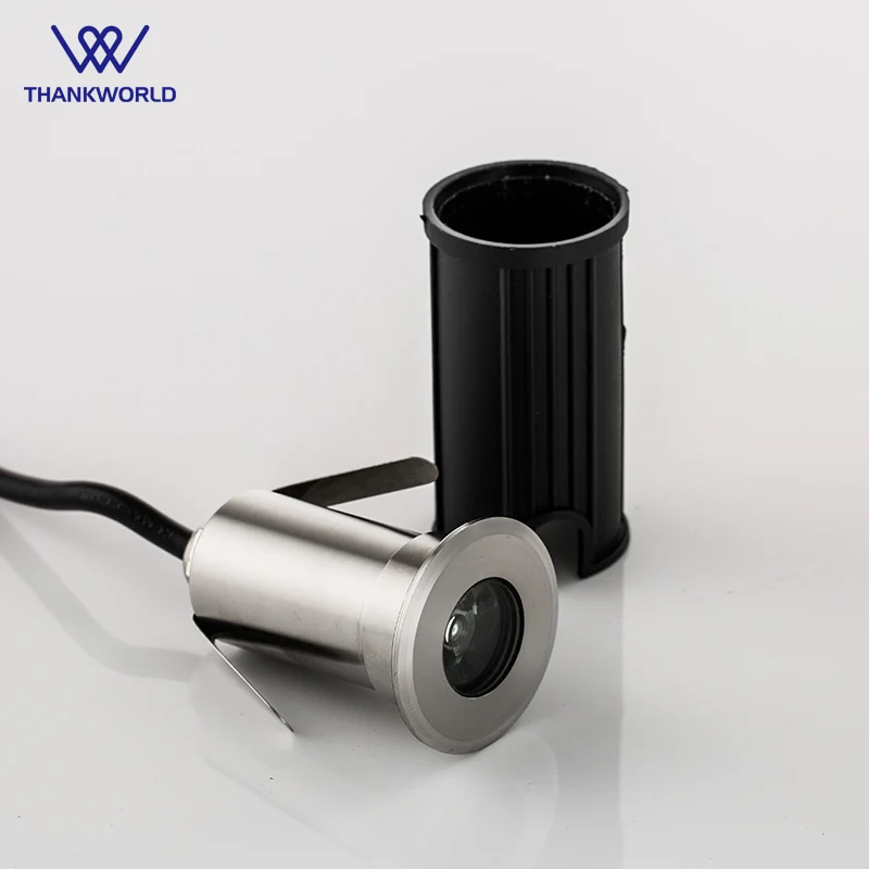 Утопленный светодиодный напольный светильник из нержавеющей стали 110 в 220 в|led